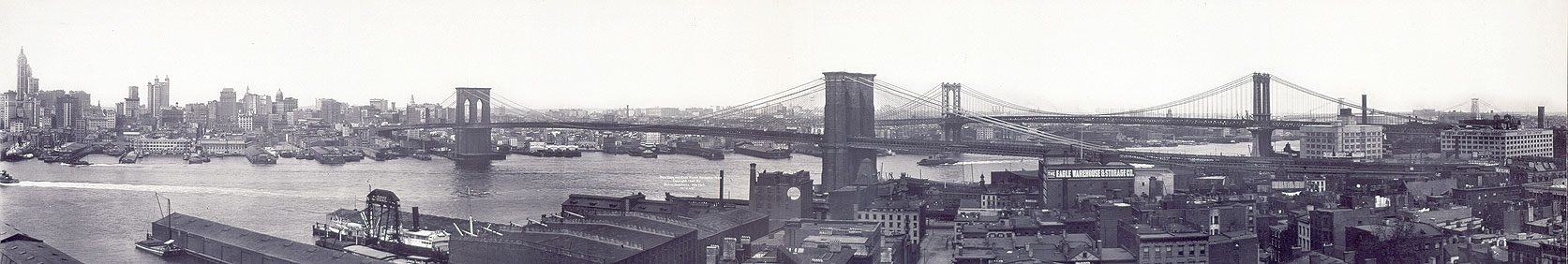 Early New York City Skyline